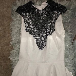 White Fashion Top